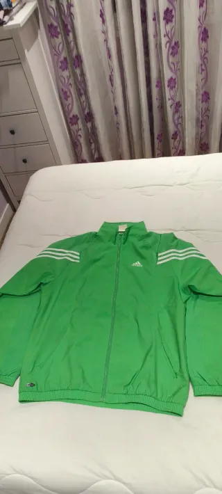 Chándal Adidas Verde y Negro Talla L