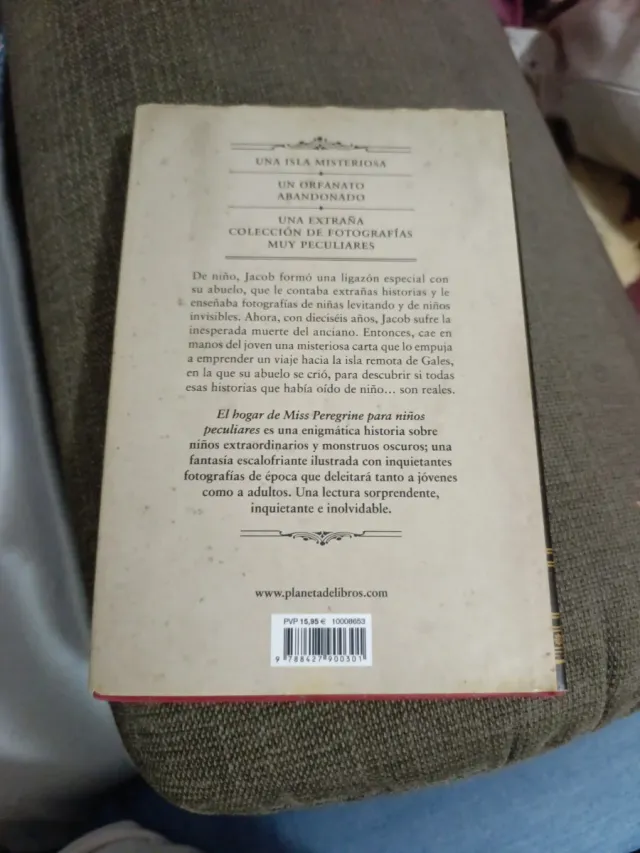 El hogar de Miss Peregrine para niños peculiare...