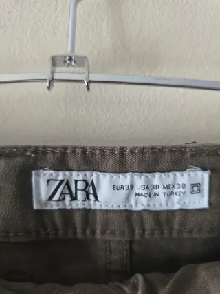 Pantalón Zara Elegante Talla 38