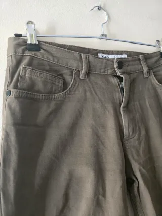 Pantalón Zara Elegante Talla 38