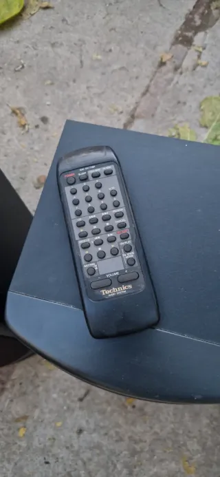 Equipo de sonido Technics negro Modelo ST-CH505