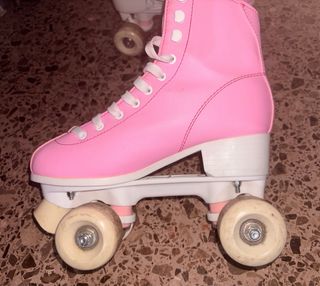 Patines de 4 ruedas rosas