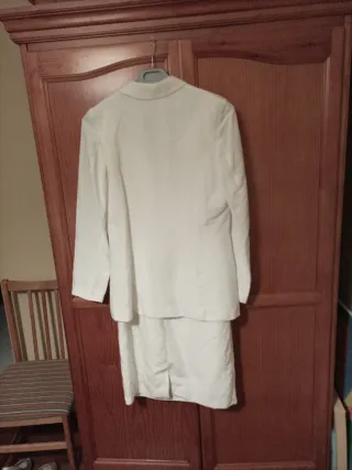 Vestido blanco sin mangas