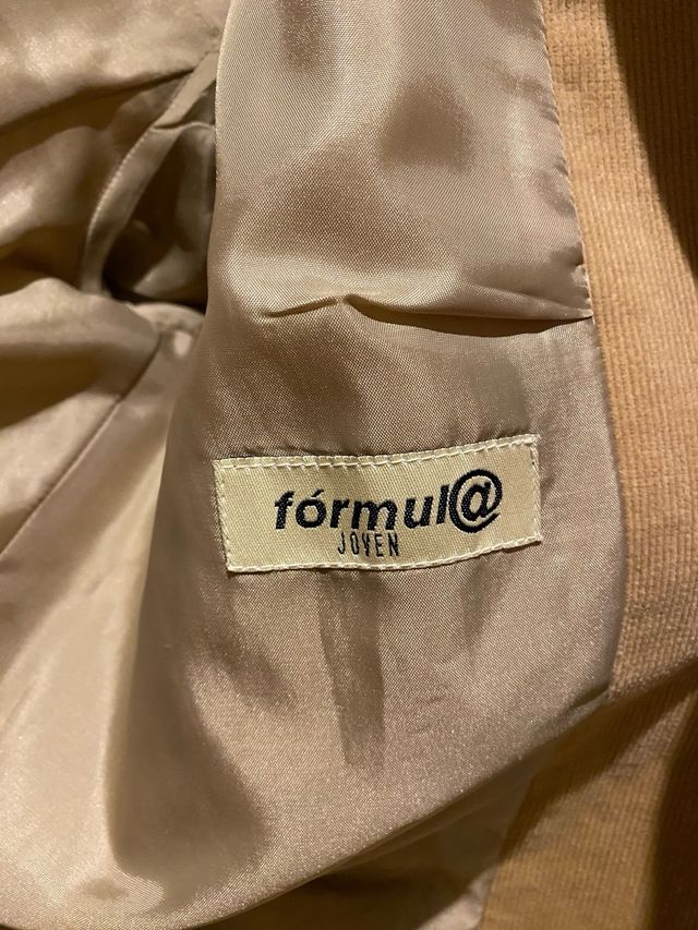 Americana pana camel El Corte Inglés T.38