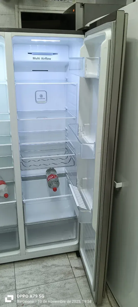 Nevera Americana Hisense Acero Inoxidable