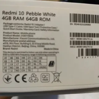 Xiaomi Redmi 10 Blanco