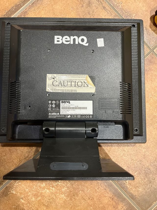 Monitor BenQ T701 Plata y Negro