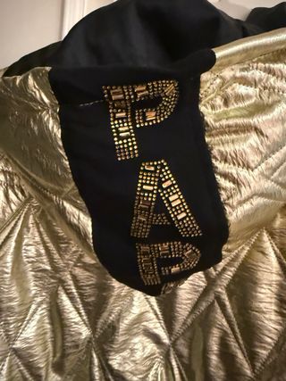 Abrigo Paparazzi Fashion Dorado Mujer Talla Única