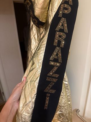 Abrigo Paparazzi Fashion Dorado Mujer Talla Única