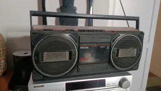 Radio Philips D8043 Freentimer Negra