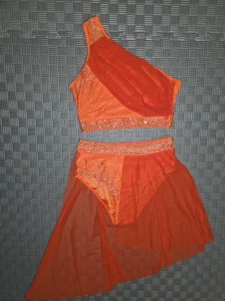 Traje baile / Pole Dance – Talla S (ajusta a M)