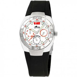 Correa de reloj Lotus Negra