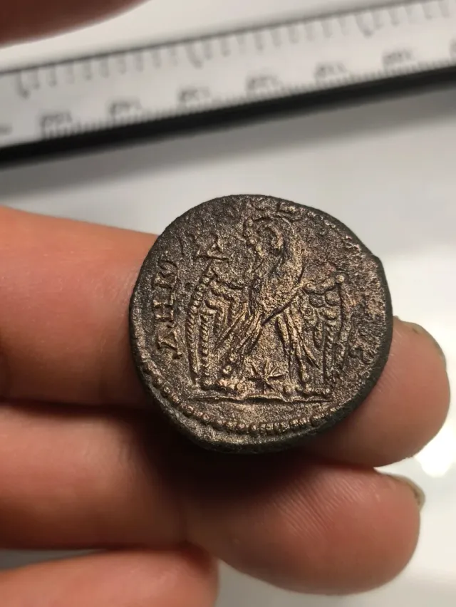 Moneda Tetradracma Antioquía Eliogabalo