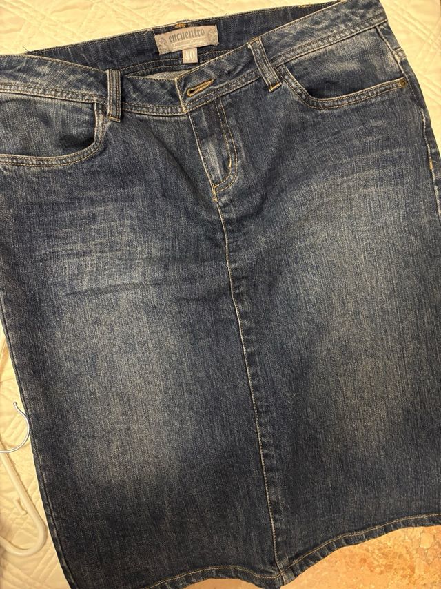 Falda vaquera Encuentro Talla L/40