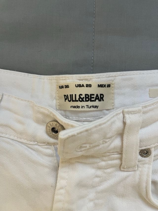 Vaqueros pitillo blancos rotos sin estrenar