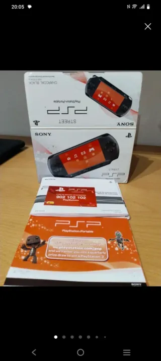 Consola Sony PSP Street Negra