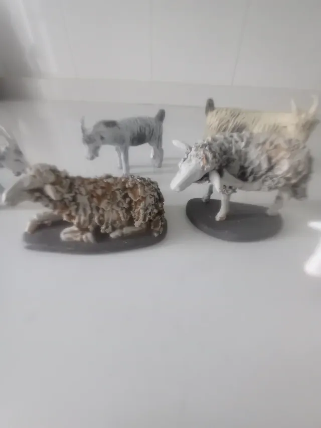 Lote figuras Belén antiguas