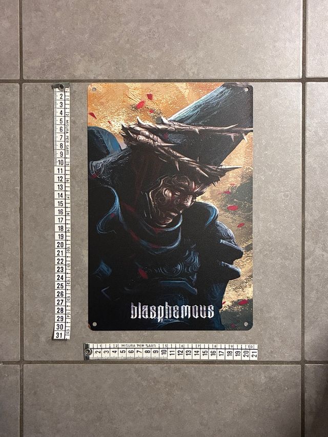 Blasphemous by Team17 poster alluminio V5
