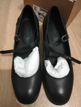 Zapatos Camper Katie Negros. N° 39. NUEVOS