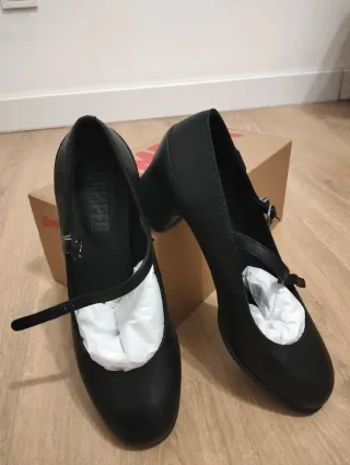 Zapatos Camper Katie Negros. N° 39. NUEVOS