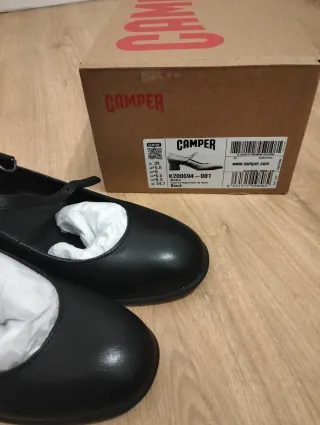 Zapatos Camper Katie Negros. N° 39. NUEVOS