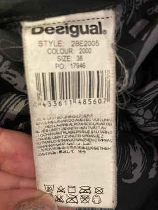 Chaqueta Desigual Talla 38