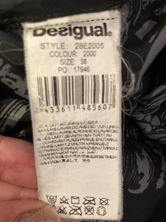 Chaqueta Desigual Talla 38