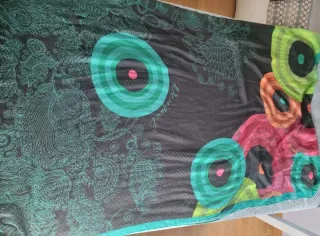 Pañuelo/fular desigual multicolor