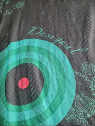 Pañuelo/fular desigual multicolor