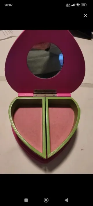 Joyero corazón decorado