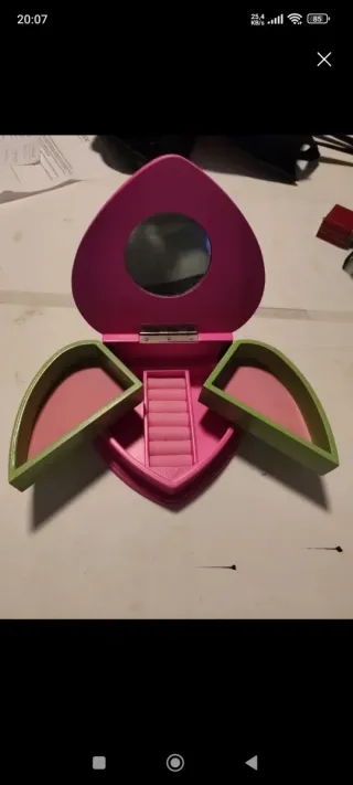 Joyero corazón decorado