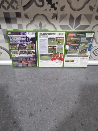 Pack juegos Xbox FIFA 2003 y Pro Evolution Soccer