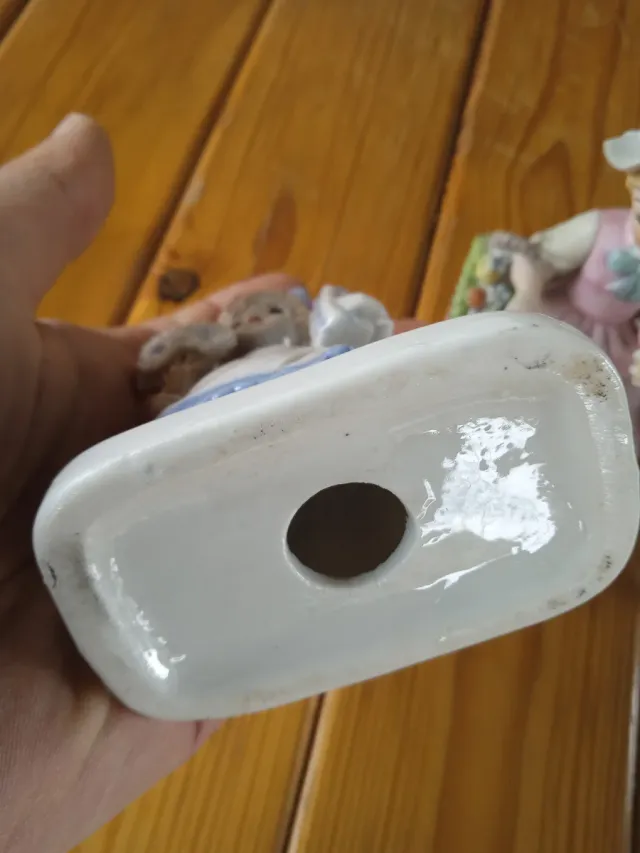 Set 3 Statuine Vintage Bambine