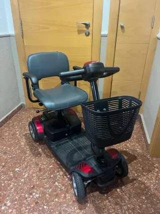 Moto eléctrica para tercera edad