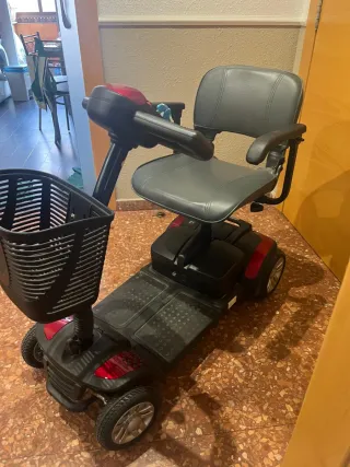 Moto eléctrica para tercera edad