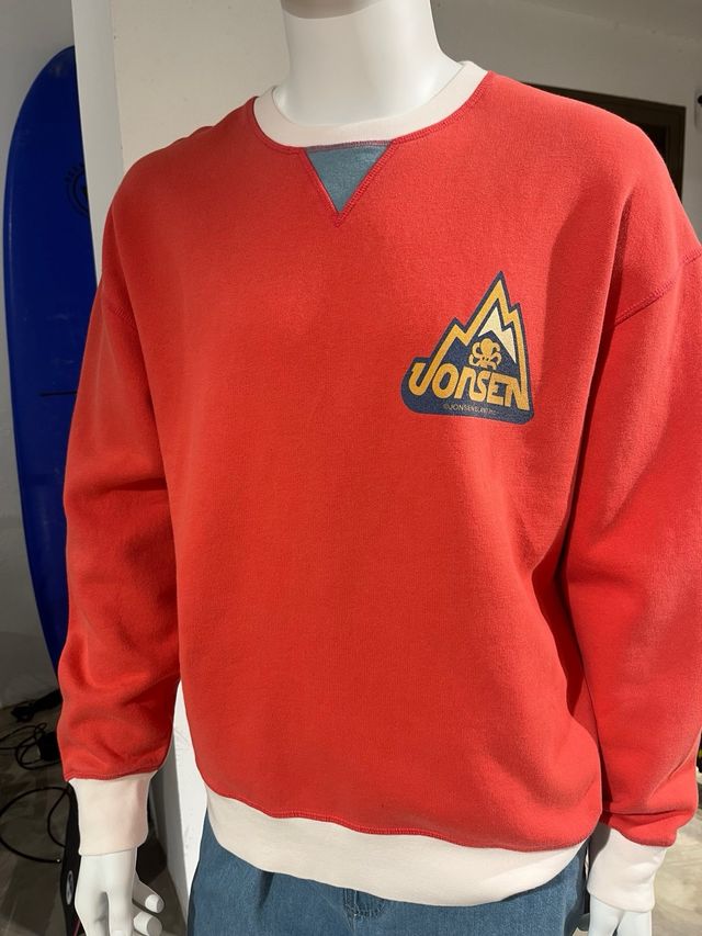 Sudadera Jonsen Island Roja