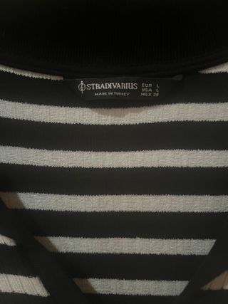 Vestido rayas Stradivarius Talla L