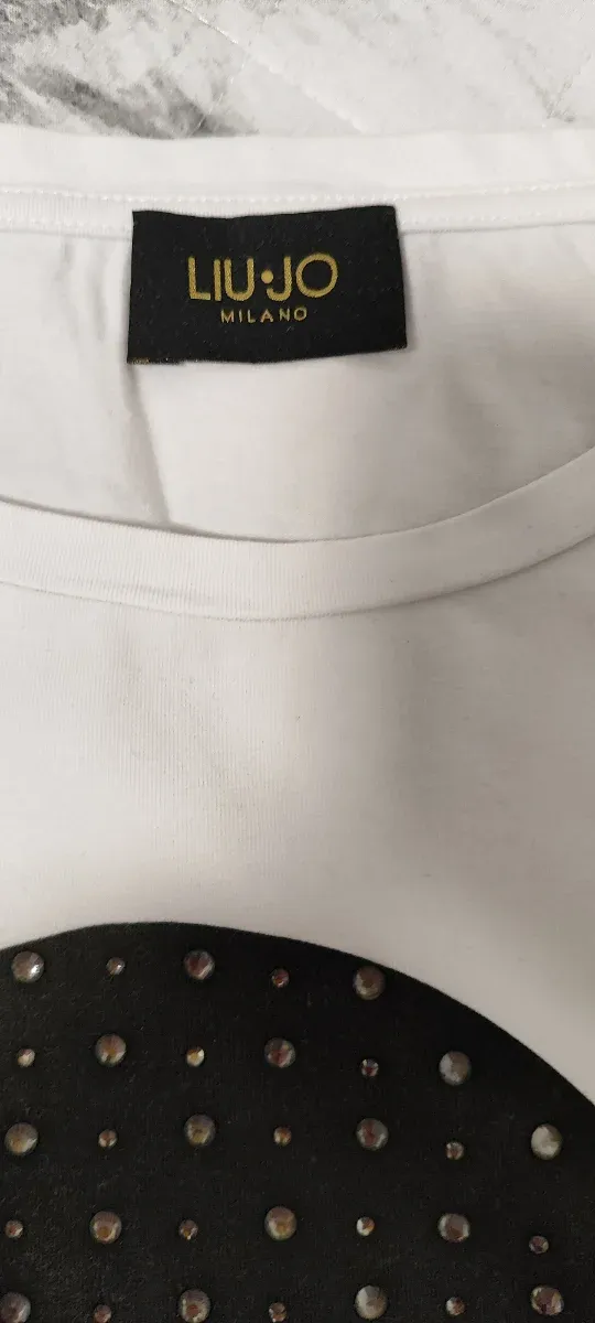 Camiseta Liu Jo Talla 42 Leopardo Lentejuelas