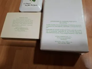 Avon Vintage Set de Jabones y Loción