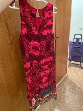 Vestido estampado multicolor