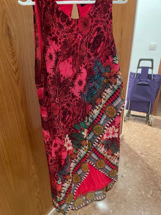 Vestido estampado multicolor