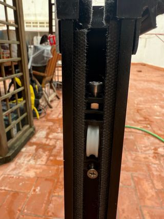 Cojinetes para balconeras correderas.