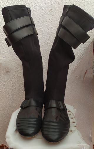 Botas altas negras mujer talla 38