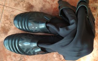 Botas altas negras mujer talla 38