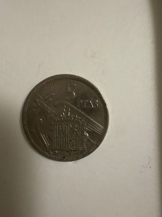 Moneda Franco Caudillo de España 1957