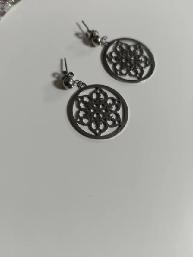 Pendientes Viceroy Flor Plata