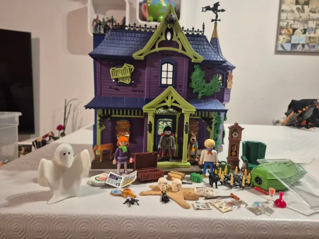 Mansión Misteriosa de Scooby Doo Playmobil