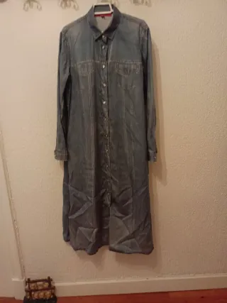 Vestido vaquero fino