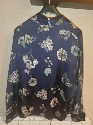 Kimono Sweet & Brave floral azul