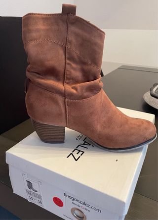 Botas Tino Gonzalez Marrones Talla 38